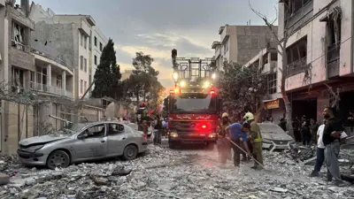 آثار القصف الإسرائيلي على طهران 