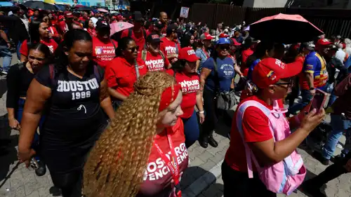 مظاهرات في كراكاس 