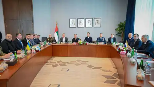 المحادثات الثلاثية ين روسيا وأوكرانيا والولايات في أبوظبي