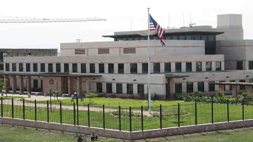 مبنى السفارة الأمريكية في باماكو عاصمة مالي