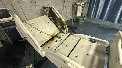 الآثار المدمرة التي خلفها الجيش الإسرائيلي في مستشفيات غزة