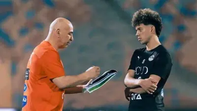 حسام حسن وإمام عاشور