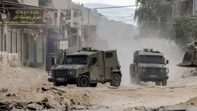 قوات إسرائيلية في الضفة الغربية