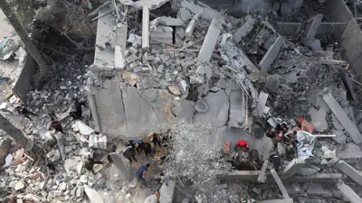 دمار في قطاع غزة