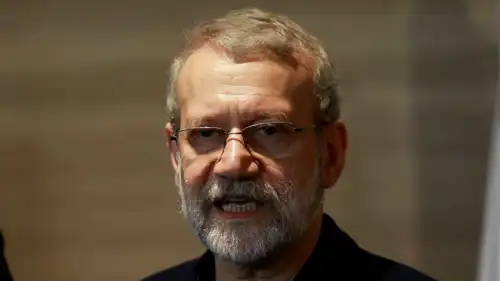 أمين المجلس الأعلى للأمن القومي الإيراني علي لاريجاني