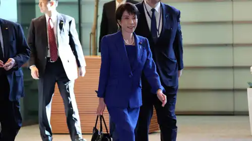 رئيسة الوزراء اليابانية ساناي تاكايتشي