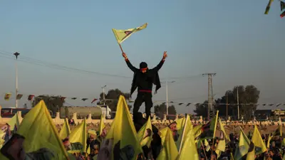 من تجمع لأنصار أوجلان