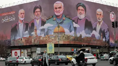 مشهد من العاصمة طهران