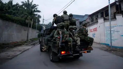 عناصر من حركة إم23 في الكونغو