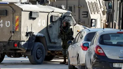 قوات إسرائيلية في الضفة الغربية