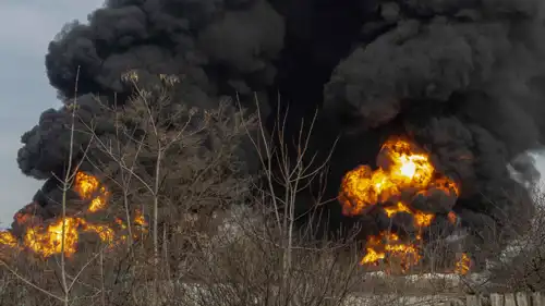 حريق سابق في أوديسا