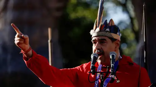 الرئيس الفنزويلي نيكولاس مادورو