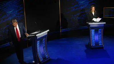 من مناظرة هاريس وترامب