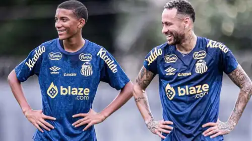 روبينيو جونيور مع نيمار