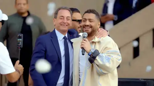 تامر حسني وسفير فرسنا