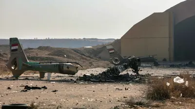 قاعدة جوية مستهدفة في سورية