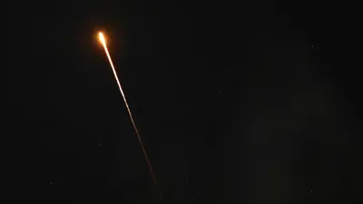 قصف إيراني على تل أبيب