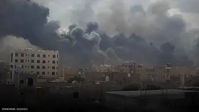 استهداف مطار صنعاء