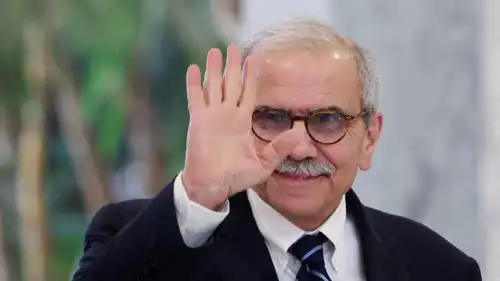 رئيس الحكومة اللبنانية نواف سلام من بكركي