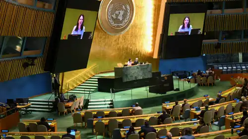 جلسة الأمم المتحدة لإقرار إعلان نيويورك