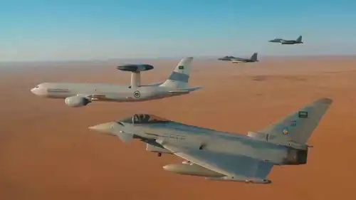 مقاتلات تابعة للجيش السعودي