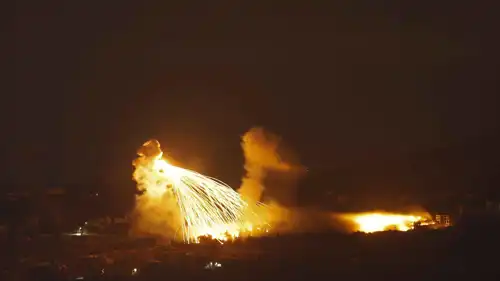 غارة إسرائيلية سابقة استهدفت جنوب لبنان