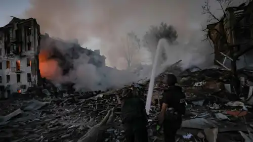 هجوم روسي على أوكرانيا في منطقة دونيتسك