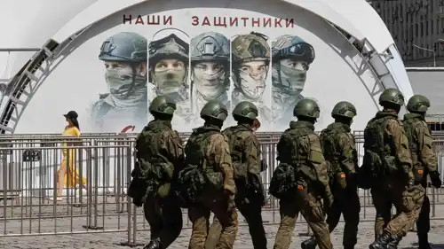 عناصر من الجيش الروسي 