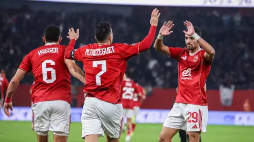 تريزيغيه مع الأهلي أمام الجيش الملكي