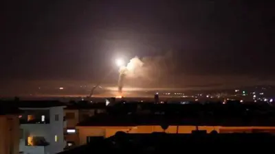 غارات سابقة على حمص