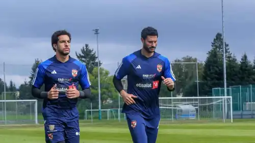 محمد الشناوي ومصطفى شوبير