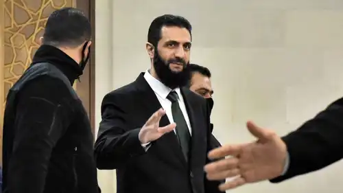 الرئيس السوري أحمد الشرع