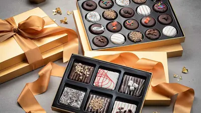 قطع من الشوكولاتة