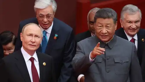 الرئيسان الصيني والروسي