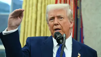 الرئيس الأمريكي دونالد ترامب