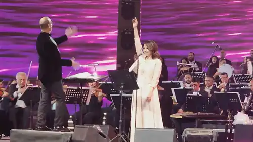 ماجدة الرومي من حفل دار الاوبرا المصرية