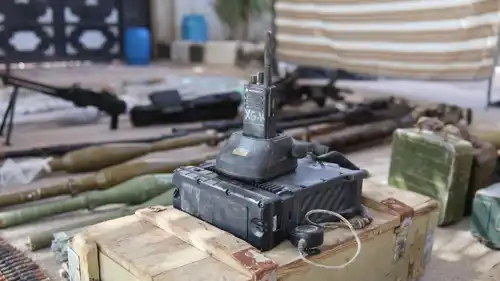 جانب من المضبوطات 