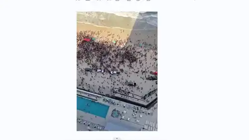 رعب وهروب جماعي للآلاف على شواطئ فلوريدا