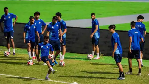 تدريبات منتخب ليبيا