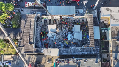  انهيار سقف ملهى ليلي في عاصمة الدومينيكان