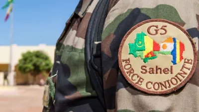 أحد أفراد قوات مكافحة الإرهاب بدول الساحل الإفريقي