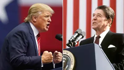 ترامب وريغان