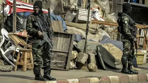 جنود من كتيبة التدخل السريع في الكاميرون