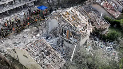 منازل دمرتها صواريخ إيران في تل أبيب بالحرب الأخيرة