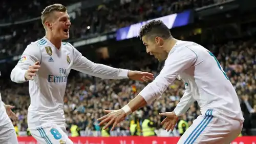 كريستيانو رونالدو وتوني كروس 