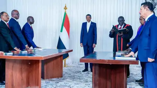 أعضاء المجلس الرئاسي لحكومة السلام في السودان