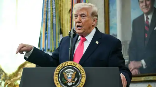 الرئيس الأمريكي دونالد ترامب