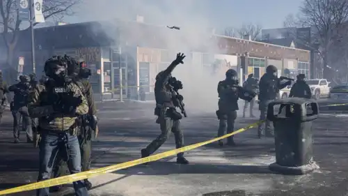 مواجهات مدينة مينيابوليس الأمريكية