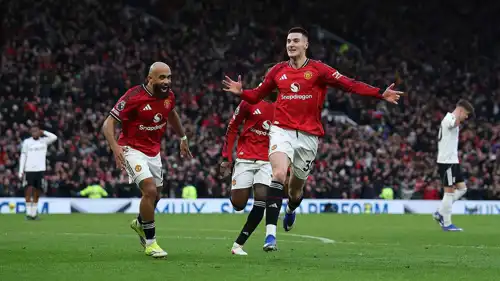 مانشستر يونايتد يصعق فولهام