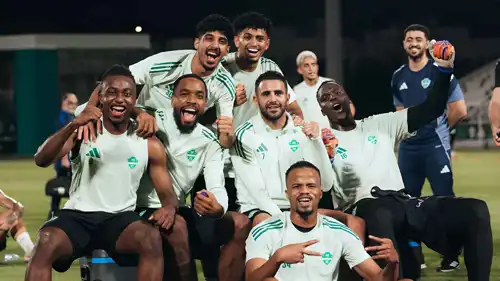 لاعبو الأهلي السعودي